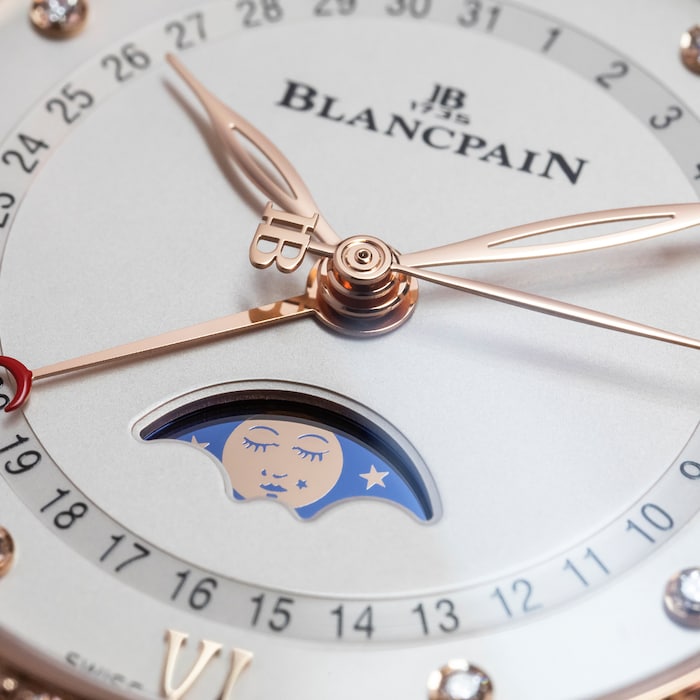 Blancpain Villeret Quantieme Phases de Lune Ladies Watch White