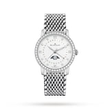 Blancpain Villeret Quantieme Phases de Lune 33.2mm Ladies Watch White