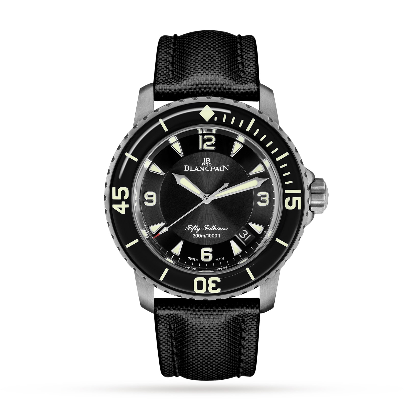 Blancpain Fifty Fathoms Automatique 45mm Mens Watch Black