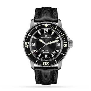 Blancpain Fifty Fathoms Automatique 45mm Mens Watch Black
