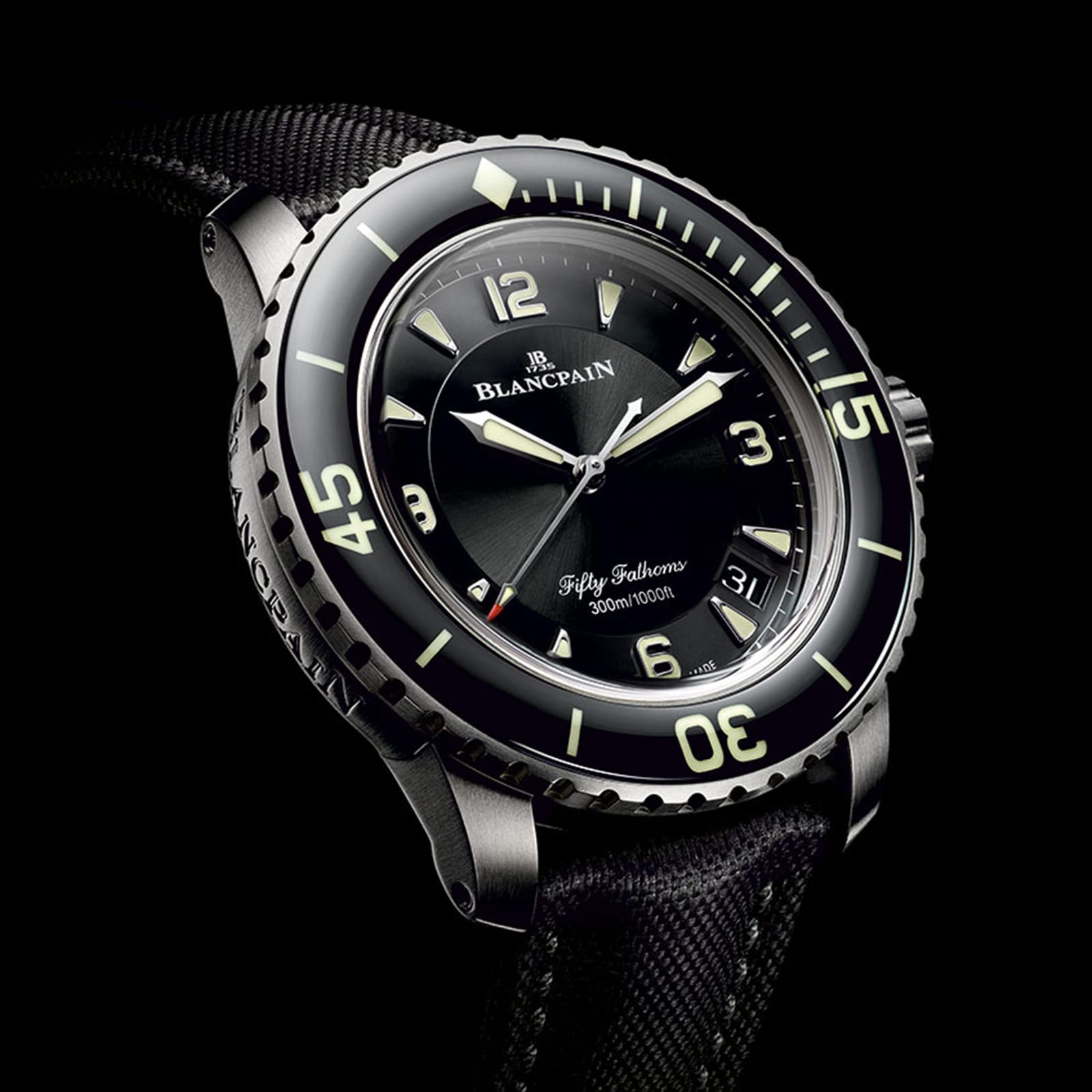 Blancpain fifty fathoms big date hot sale