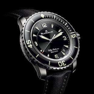 Blancpain Fifty Fathoms Automatique 45mm Mens Watch Black
