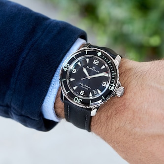 Blancpain Fifty Fathoms Automatique 45mm Mens Watch Black