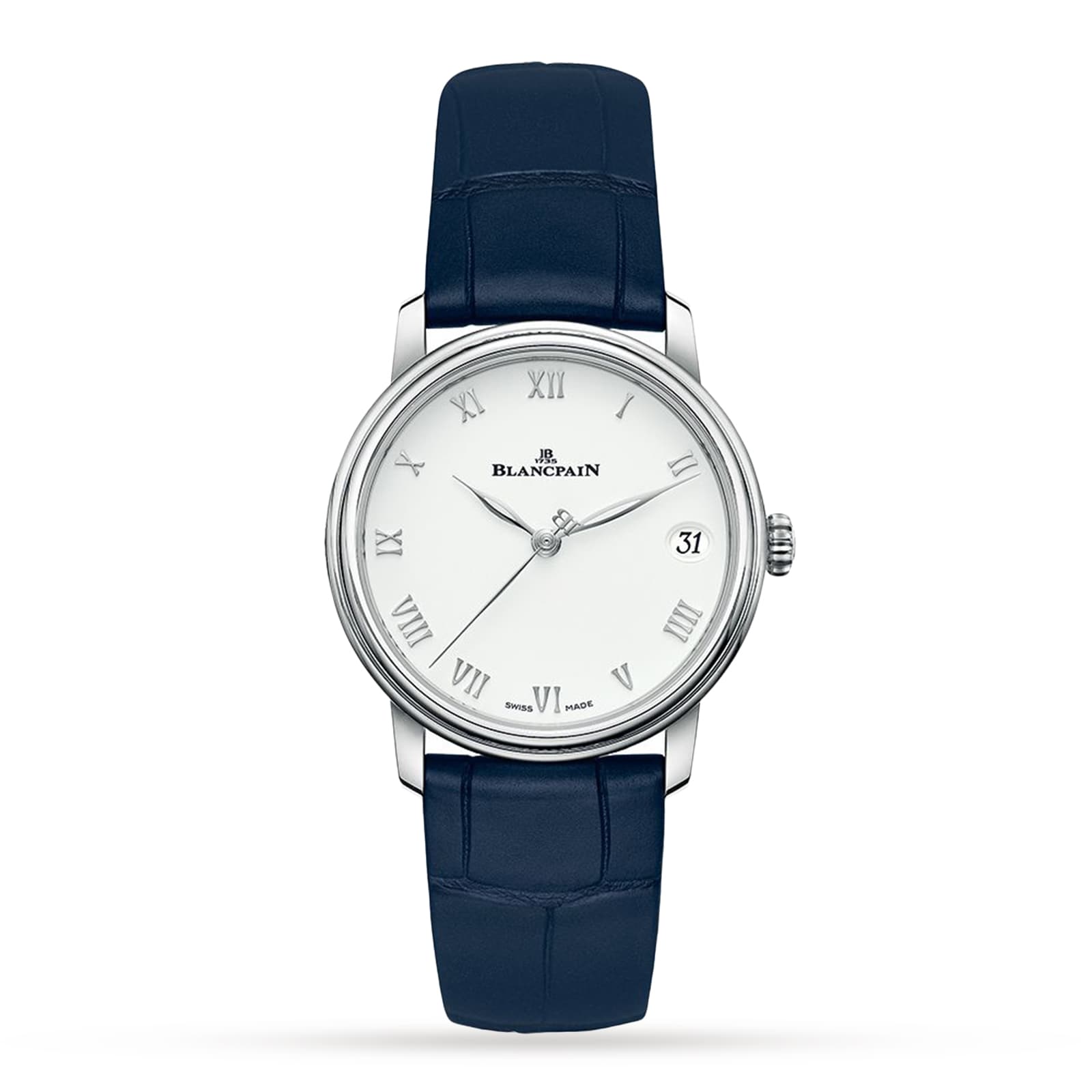 Blancpain Villeret Ultra Slim 33mm Ladies Watch White