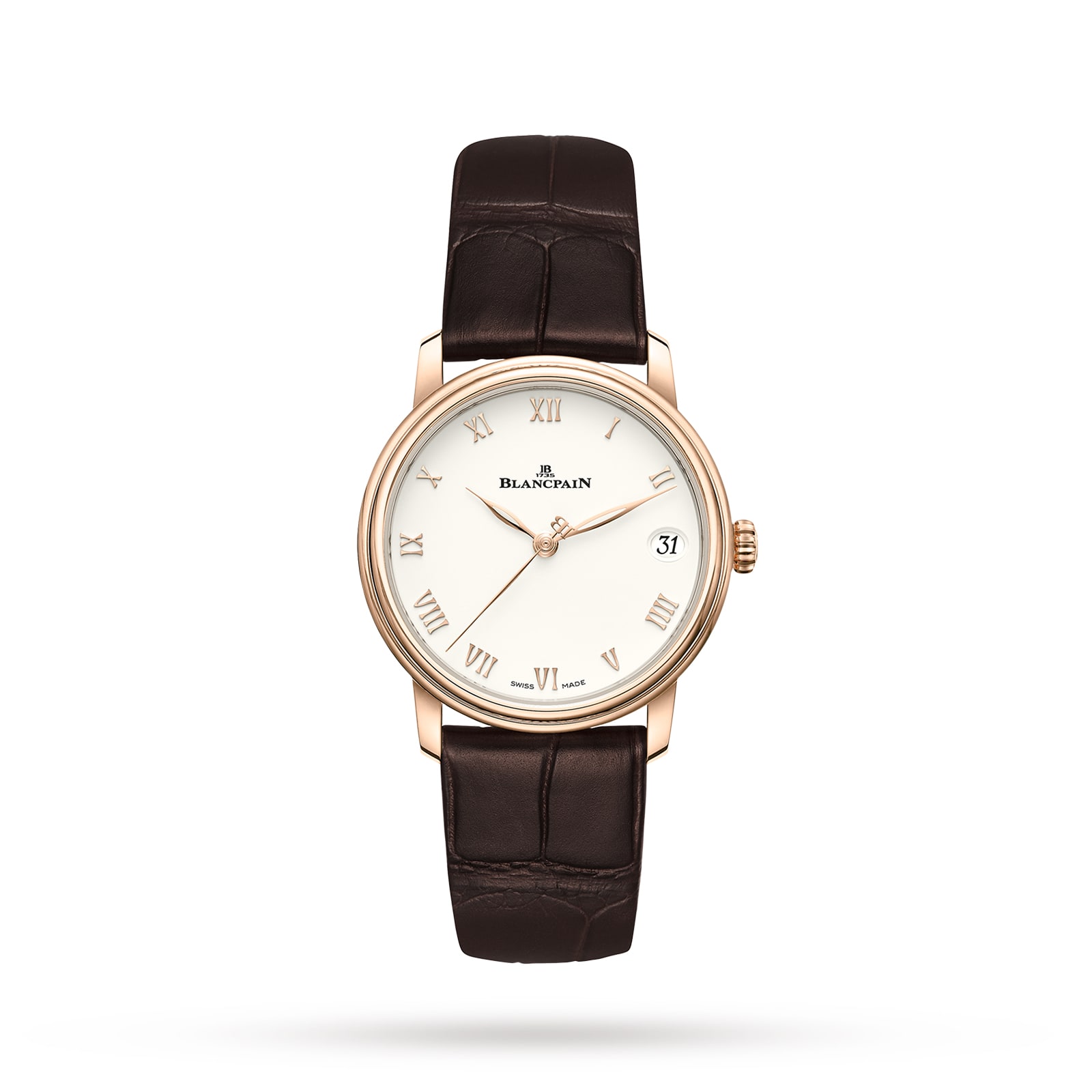 Blancpain Villeret Ultra Slim 33mm Ladies Watch Cream