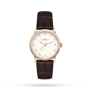 Blancpain Villeret Ultra Slim 33mm Ladies Watch Cream
