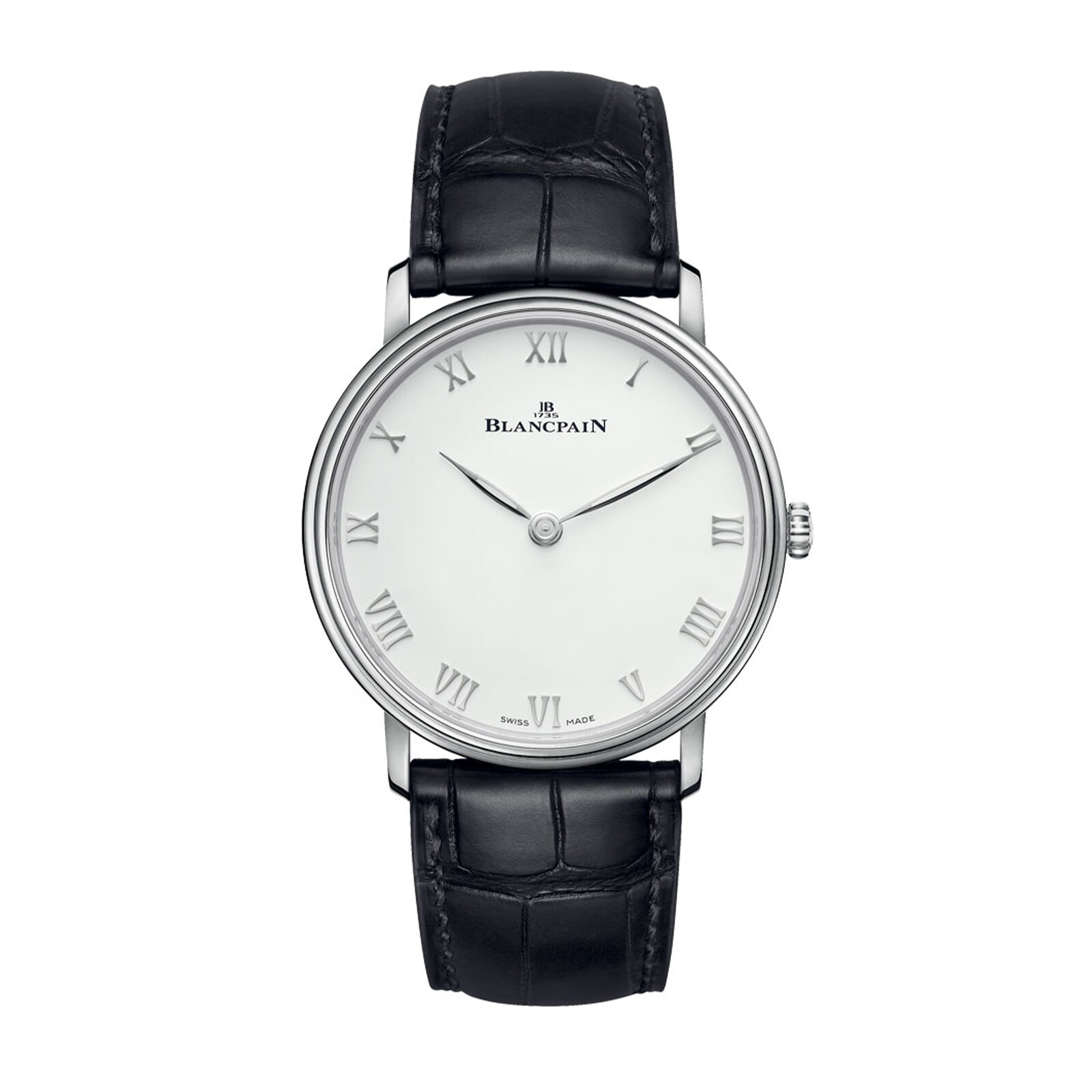 Blancpain Villeret Ultraplate 40mm Mens Watch White Blancpain Villeret Ultraplate 40mm Mens Watch White