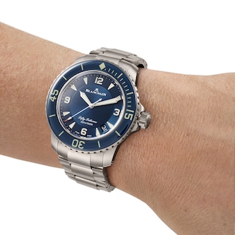 Blancpain Fifty Fathoms Automatique 45mm Mens Watch Blue