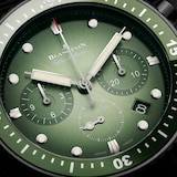 Blancpain Fifty Fathoms Bathyscaphe Chronographe Flyback 43mm Mens Watch Green