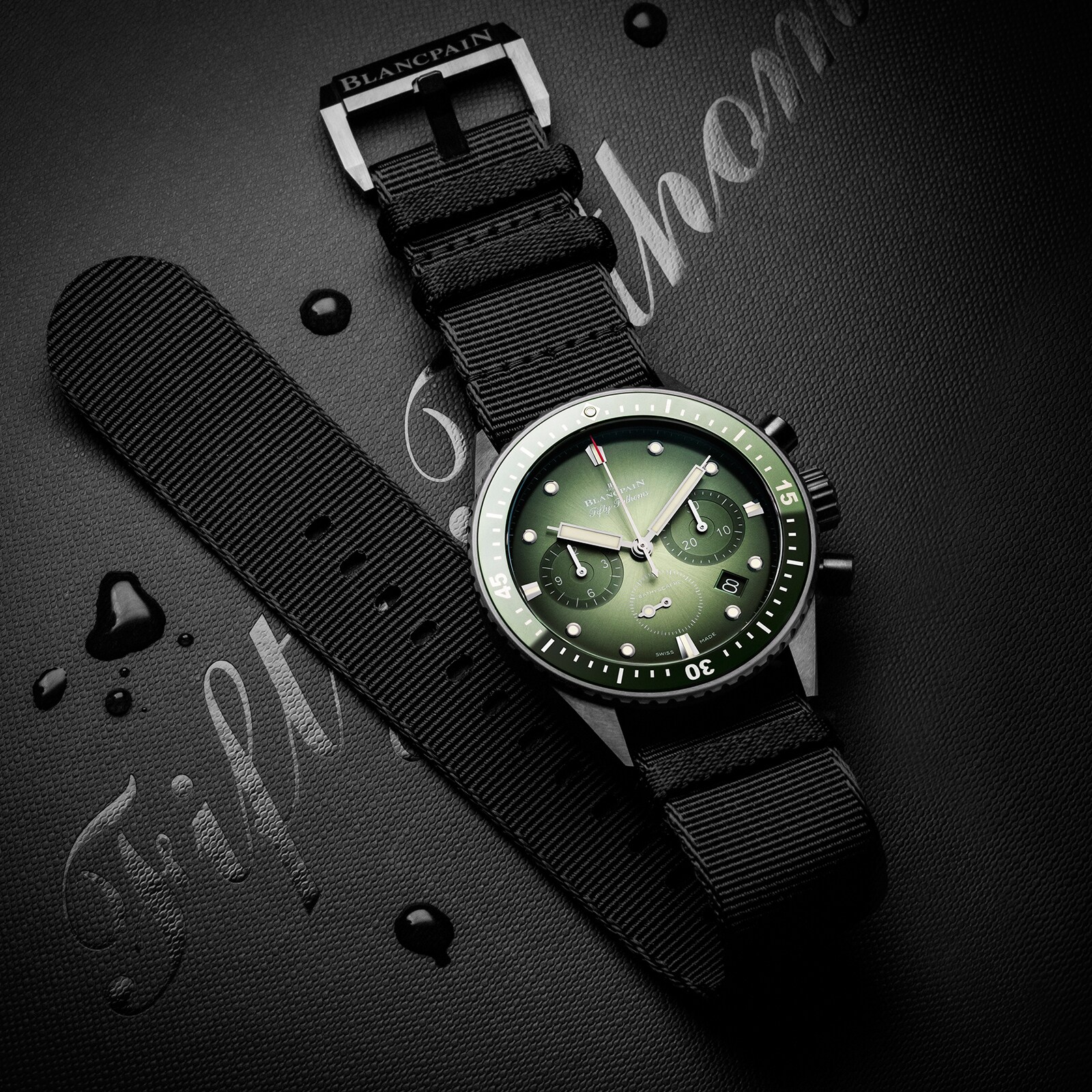 Blancpain fifty fathoms online green