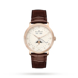 17480338 - Villeret Quantieme Complet 38mm Mens Watch Cream