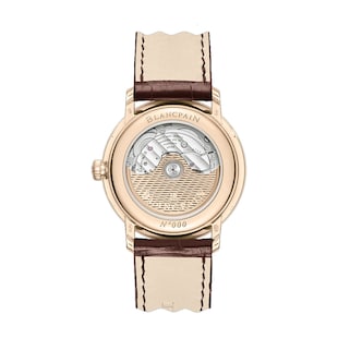 Blancpain Villeret Quantieme Complet 38mm Mens Watch Cream