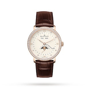 Blancpain Villeret Quantieme Complet 38mm Mens Watch White