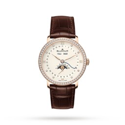 17480340 - Villeret Quantieme Complet 38mm Mens Watch White