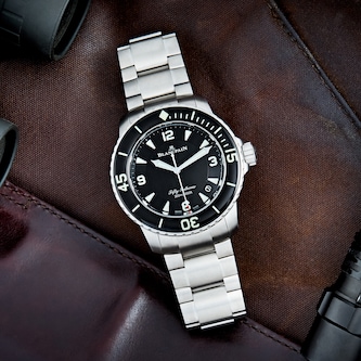 Blancpain Fifty Fathoms Automatique 45mm Mens Watch Black Blancpain Fifty Fathoms Automatique 45mm Mens Watch Black