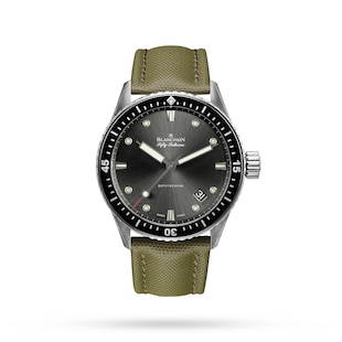 Blancpain Fifty Fathoms Bathyscaphe 43mm Mens Watch Grey