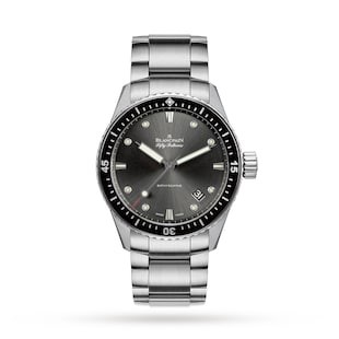 Blancpain Fifty Fathoms Bathyscaphe 43mm Mens Watch Black