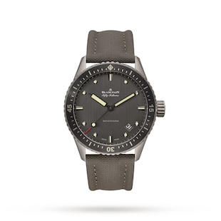 Blancpain Fifty Fathoms Bathyscaphe 43mm Mens Watch Grey