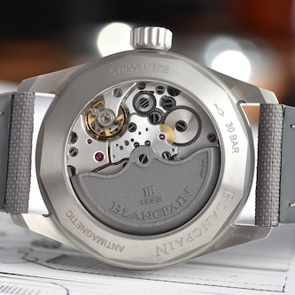 Blancpain Fifty Fathoms Bathyscaphe 43mm Mens Watch Grey