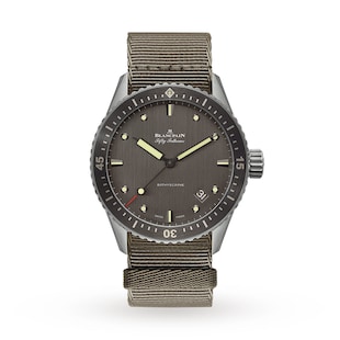 Blancpain Fifty Fathoms Bathyscaphe 43mm Mens Watch Grey