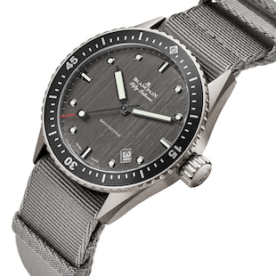 Blancpain Fifty Fathoms Bathyscaphe 43mm Mens Watch Grey
