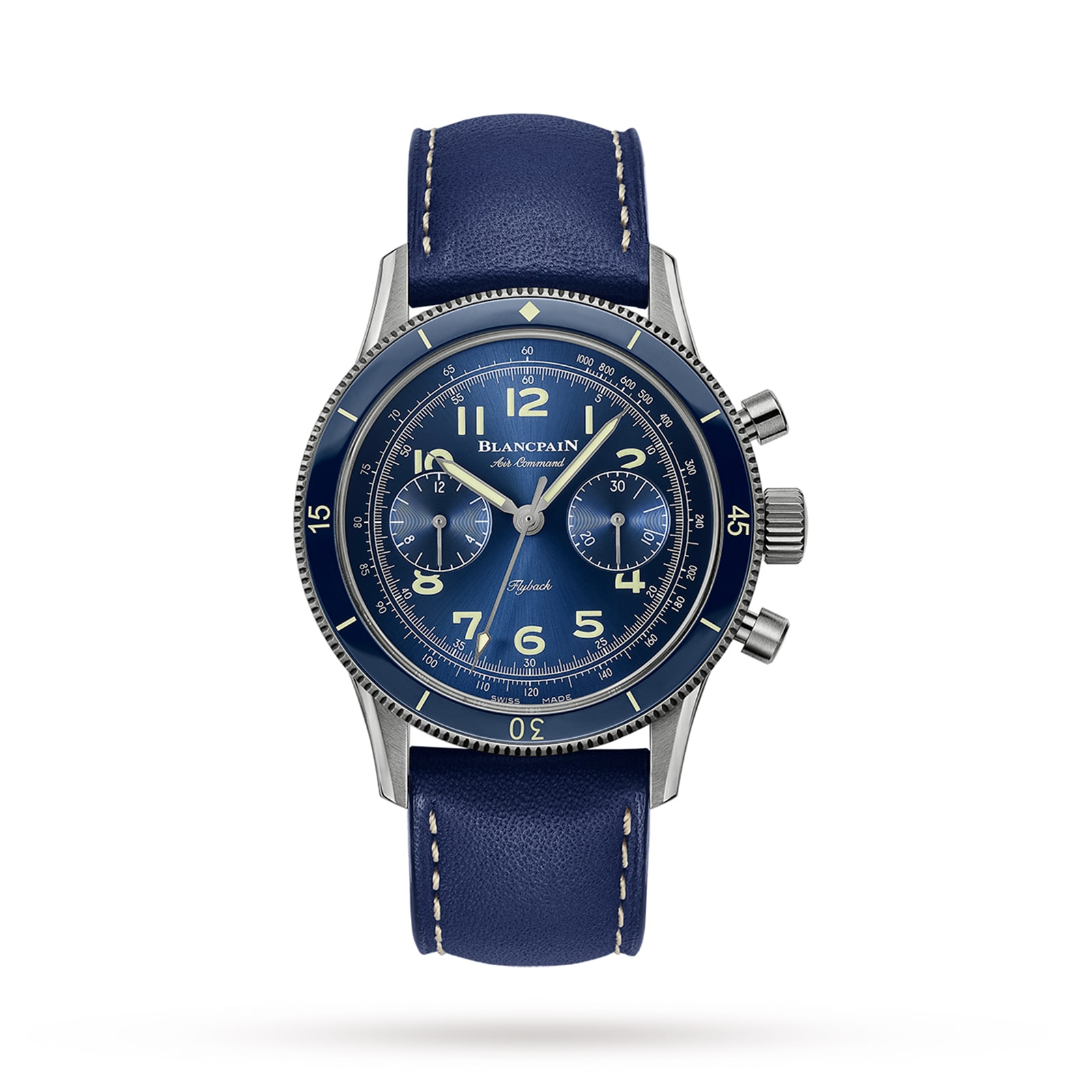 Blancpain Air Command 42.5mm Mens Watch Blue