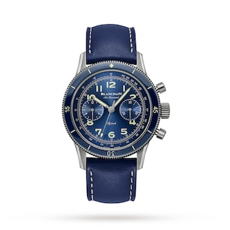 Blancpain Air Command 42.5mm Mens Watch Blue