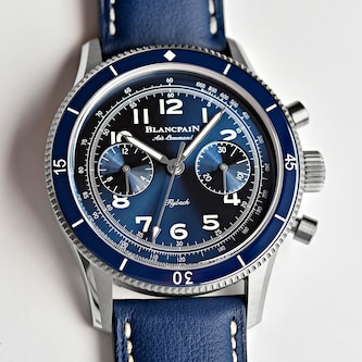 Blancpain Air Command 42.5mm Mens Watch Blue