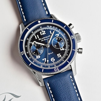 Blancpain Air Command 42.5mm Mens Watch Blue