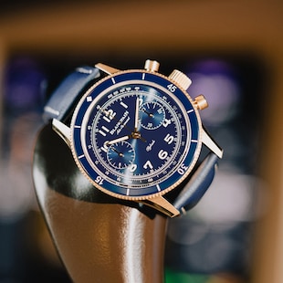 Blancpain Air Command 42.5mm Mens Watch Blue