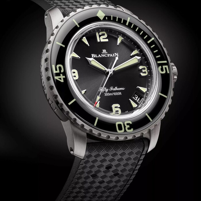 Blancpain Fifty Fathoms Automatique 42.3mm Mens Watch Black