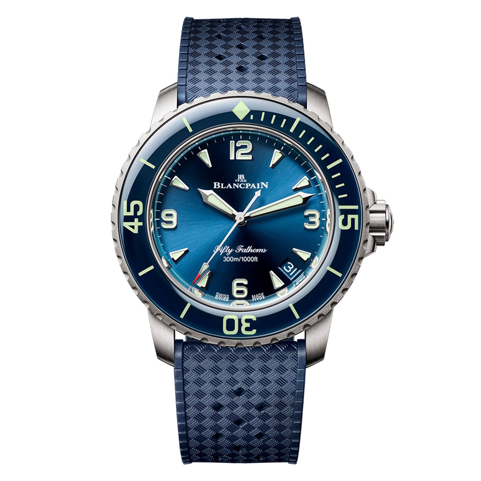 Blancpain blue hotsell