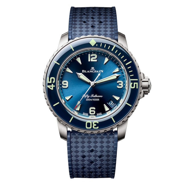 Blancpain Fifty Fathoms Automatique 42.3mm Mens Watch Blue