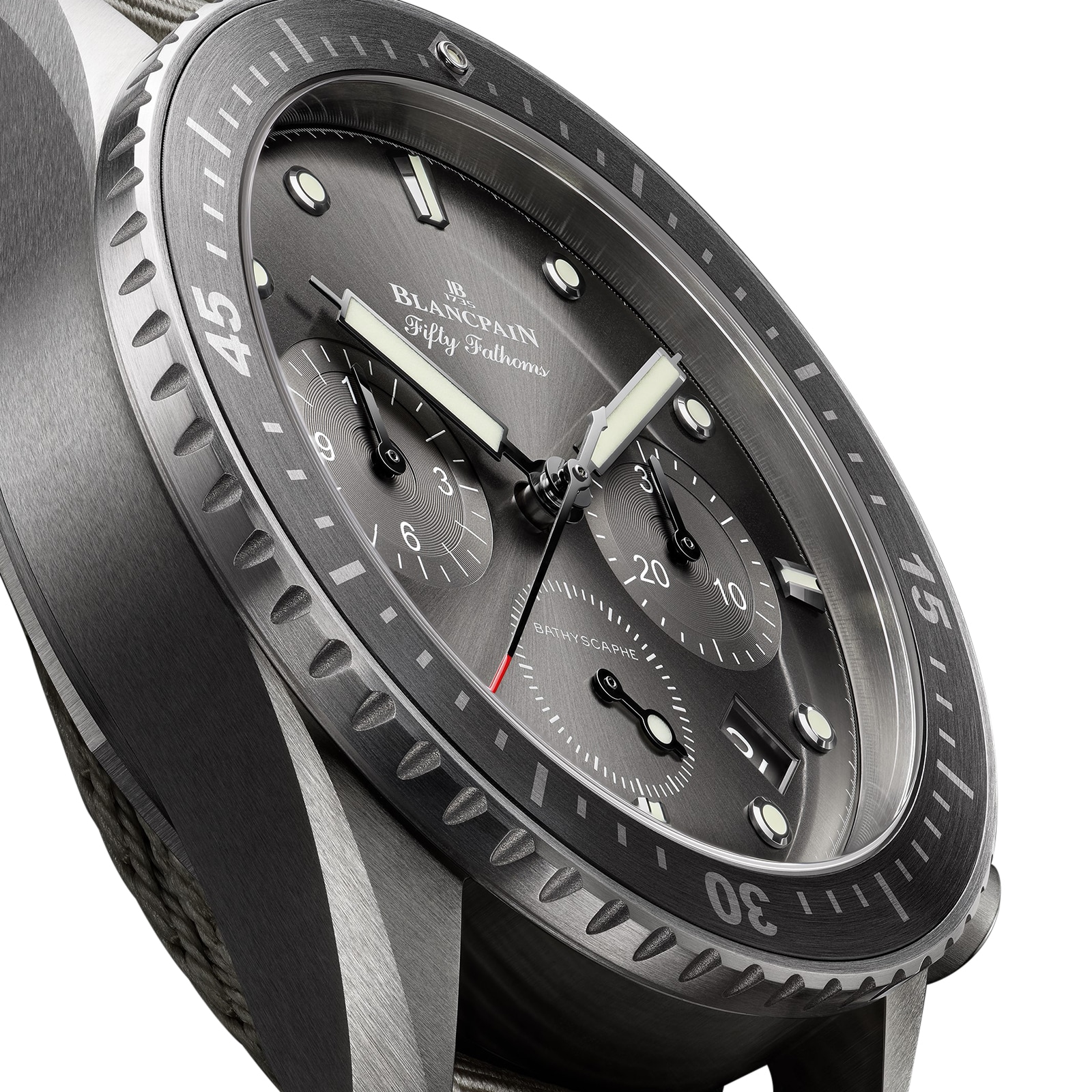 Fifty fathoms bathyscaphe online chronographe flyback