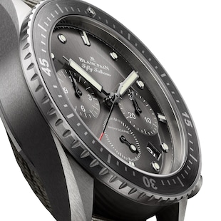 Blancpain Fifty Fathoms Bathyscaphe Chronographe Flyback 43mm Mens Watch Grey