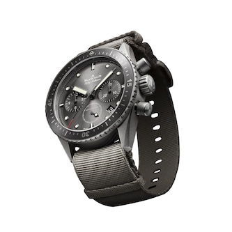 Blancpain Fifty Fathoms Bathyscaphe Chronographe Flyback 43mm Mens Watch Grey