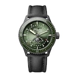 Blancpain Fifty Fathoms Bathyscaphe Quantième Complet Phases de Lune 43.6mm Mens Watch Green