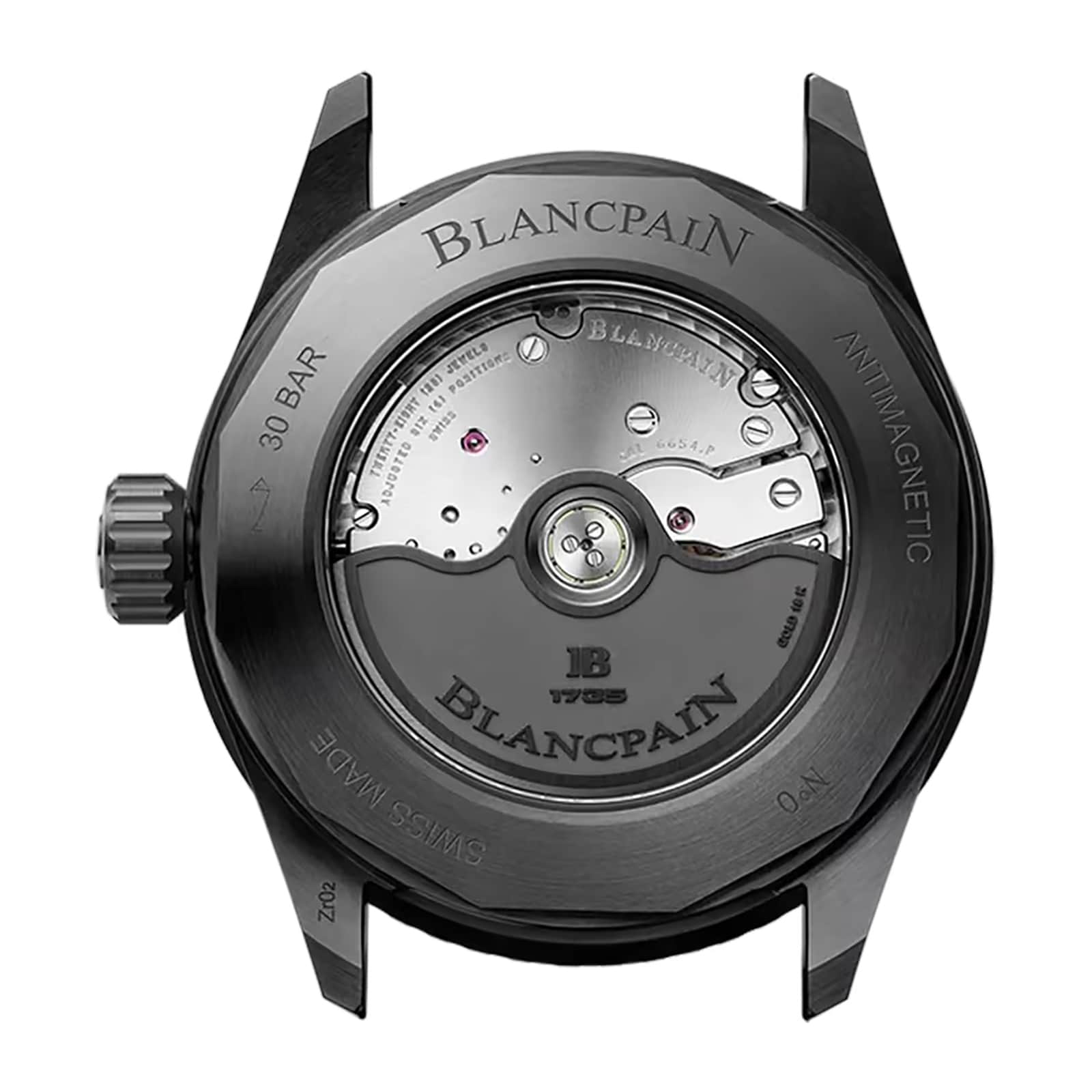 Blancpain Fifty Fathoms Bathyscaphe Quantième Complet Phases de Lune 43.6mm Mens Watch Green