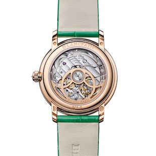 Blancpain Ladybird Colours 34.9mm 18ct Red Gold Ladies Watch Forest Green