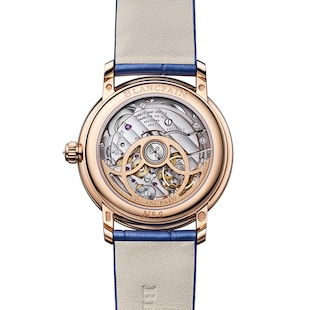 Blancpain Ladybird Colours 34.9mm 18ct Red Gold Ladies Watch Midnight Blue