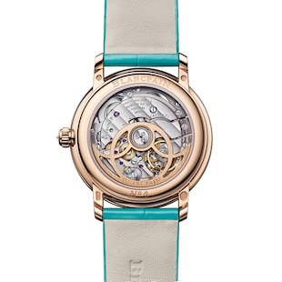 Blancpain Ladybird Colours Phases de Lune 34.9mm 18ct Red Gold Ladies Watch Turquoise