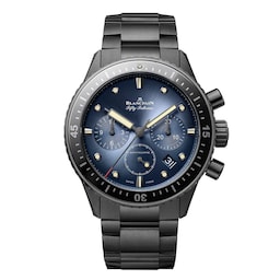 17480452 - Fifty Fathoms Bathyscaphe 43.5mm Mens Watch Blue Ceramic
