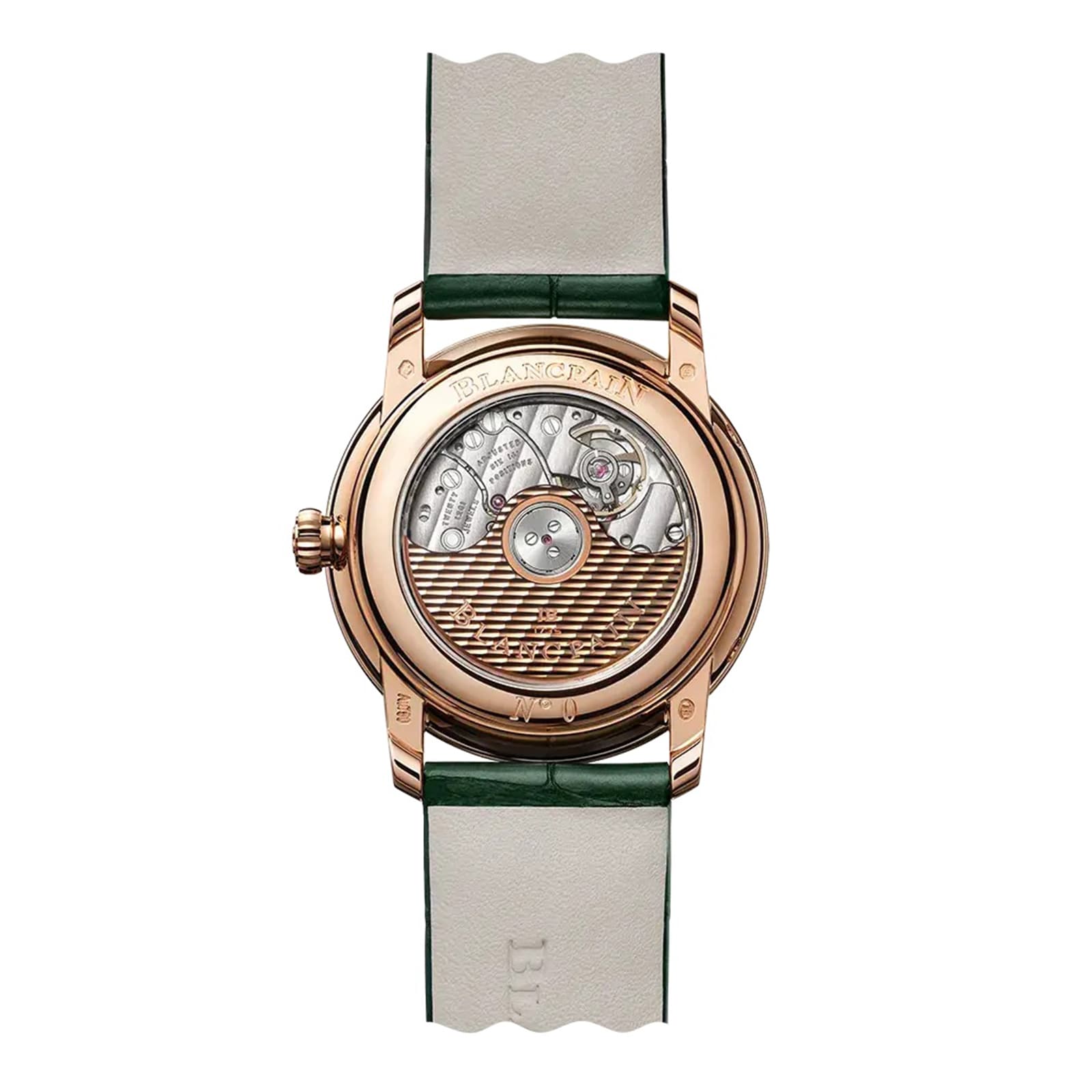 Blancpain Villeret Quantieme Phases de Lune 33mm Ladies Watch Green Blancpain Villeret Quantieme Phases de Lune 33mm Ladies Watch Green