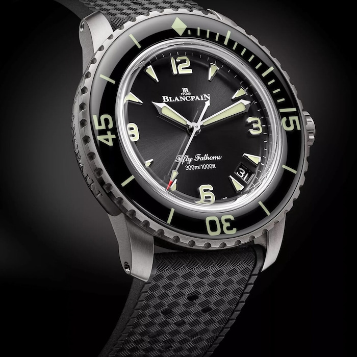 Blancpain Fifty Fathoms Automatique Titanium 42mm Black
