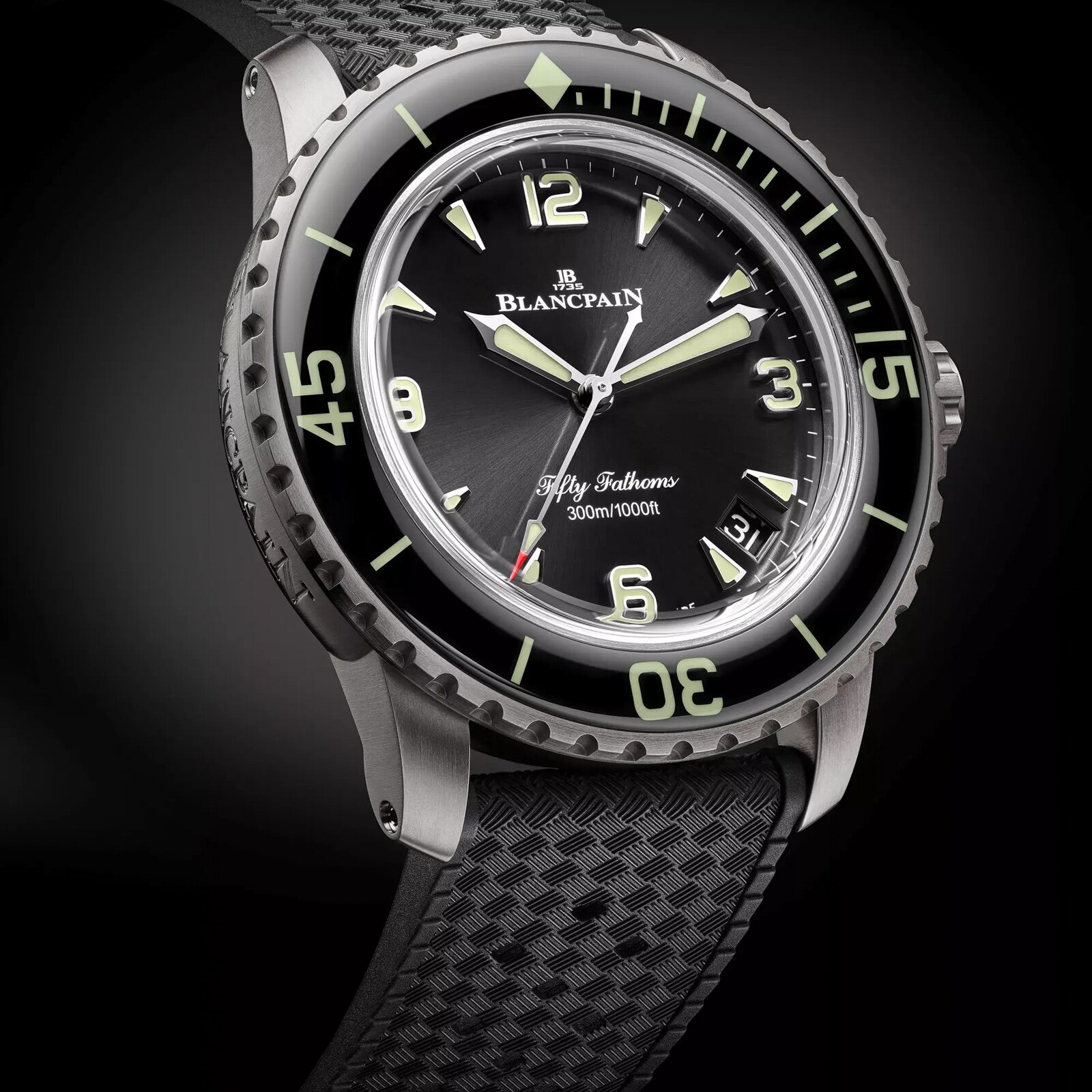 Blancpain Fifty Fathoms Automatique Titanium 42mm Black