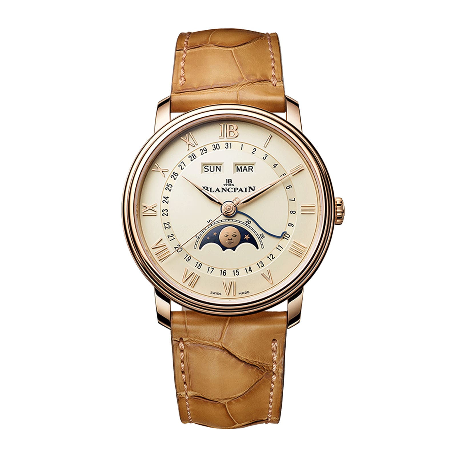 Blancpain Villeret Quantième Complet Red Gold 40mm