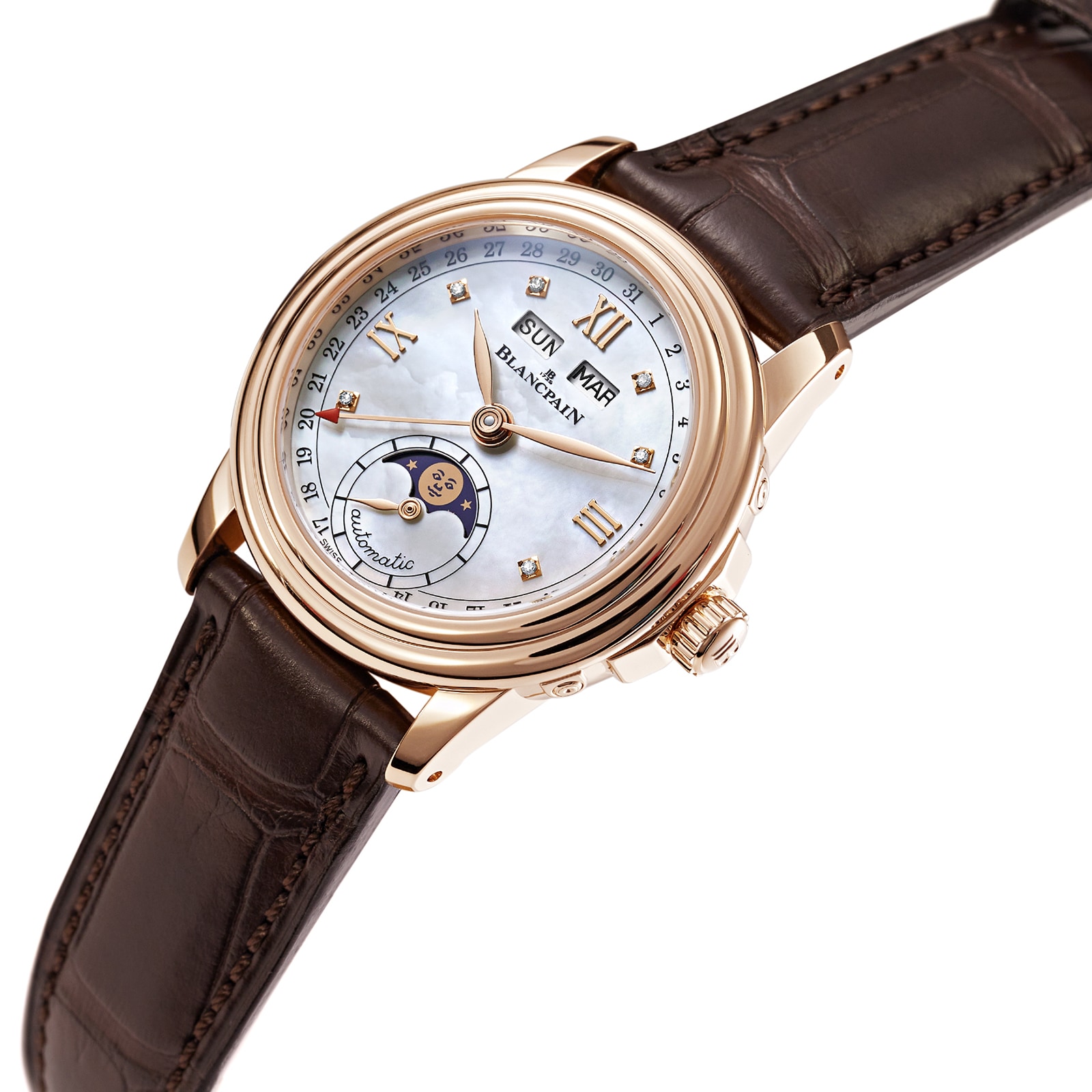 Blancpain Ladybird Leman Moonphase & Complete Calender