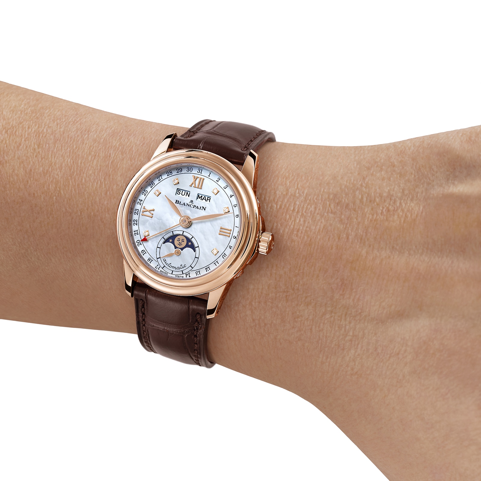 Blancpain Ladybird Leman Moonphase & Complete Calender