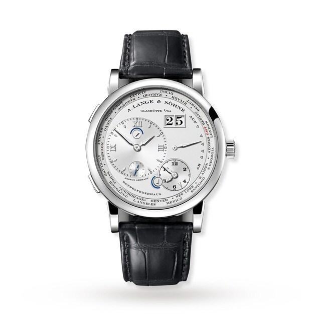 A Lange Sohne Lange 1 Time Zone 116 039 Watches Of Switzerland Uk