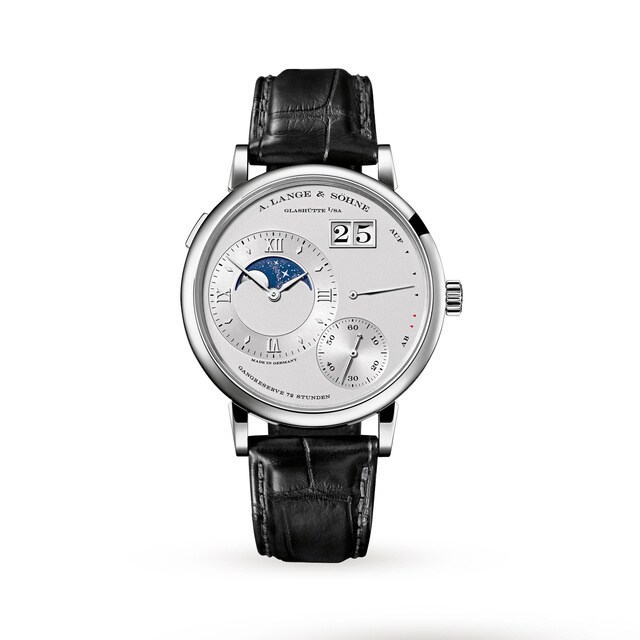 A Lange Sohne Grande Lange 1 Moonphase 139 025 Watches Of Switzerland Uk